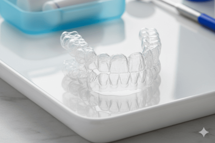A clear aligner