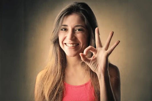 Perfectly aligned smile