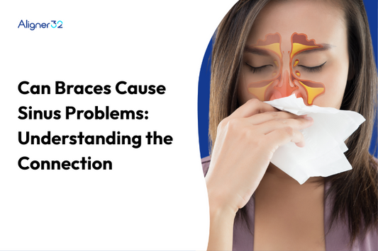 A girl holding a tissue up to her nose, showing her sinus issues