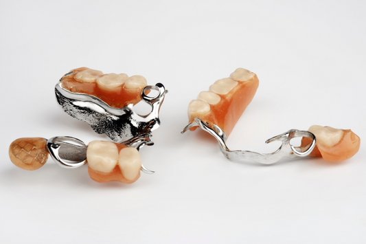 An image showing overdentures of different formations