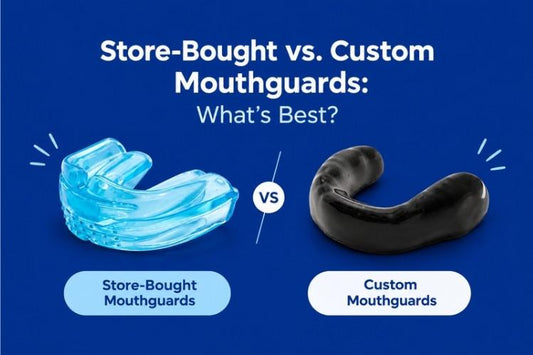 Store-bought vs custom mouthguards
